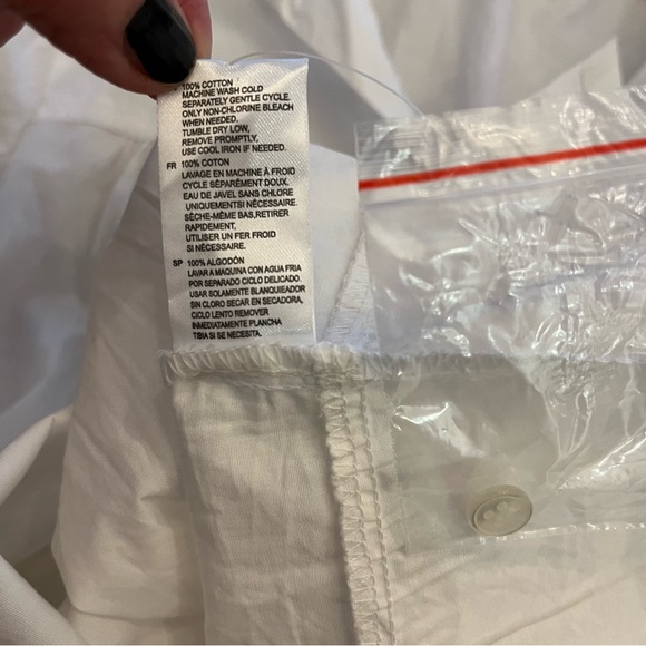 Thursdays Cotton Poplin Tiered Tunic/Dress , Sz S - Picture 8 of 9